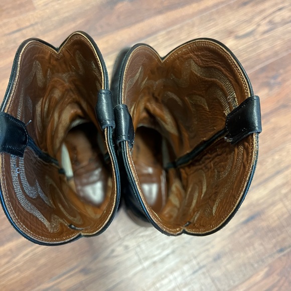 Nocona 12D ostrich leg western boots, black - Picture 10 of 14